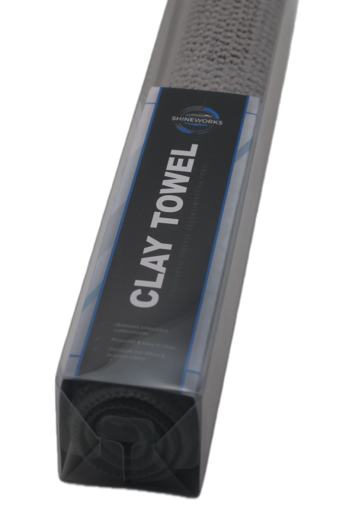 Shineworks Clay Towel — Polymer Rubber Clay | Reusable | 30cm x 30cm Shineworks