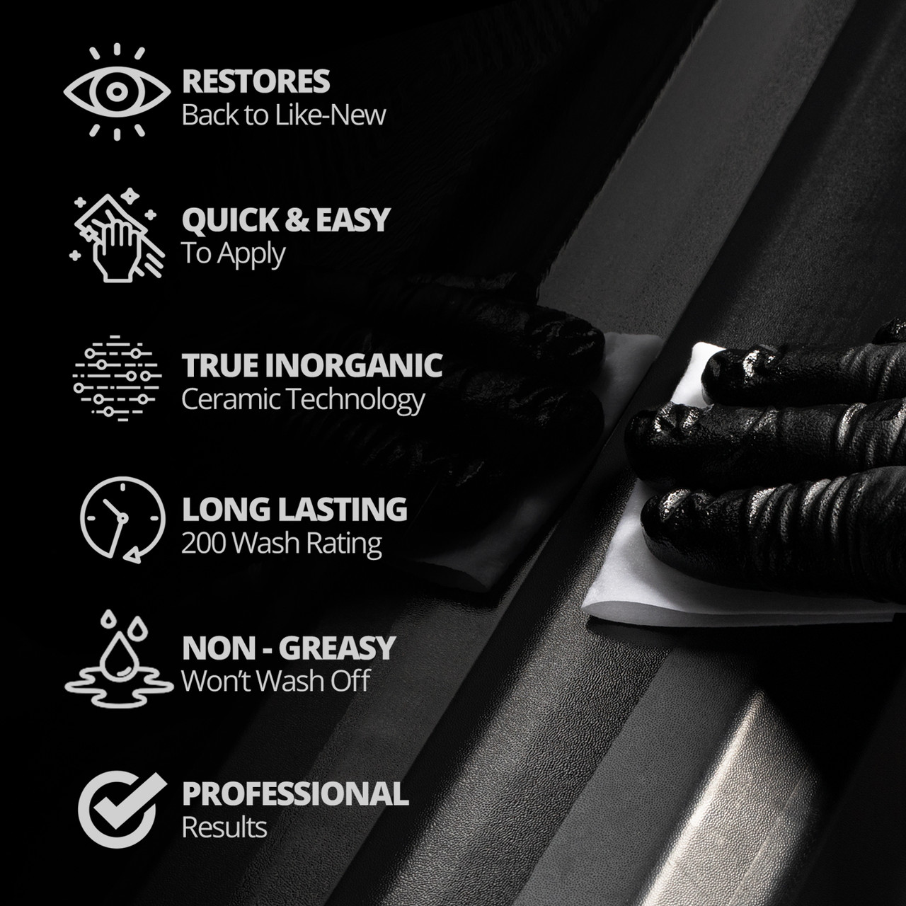 CERAKOTE® Ceramic Trim Coat Restoration Kit (For heavily faded Trim)