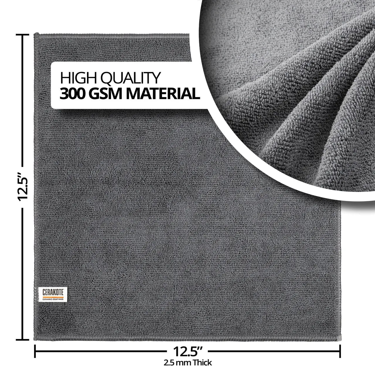 CERAKOTE Microfiber Cleaning and Application Towels - Shineworks