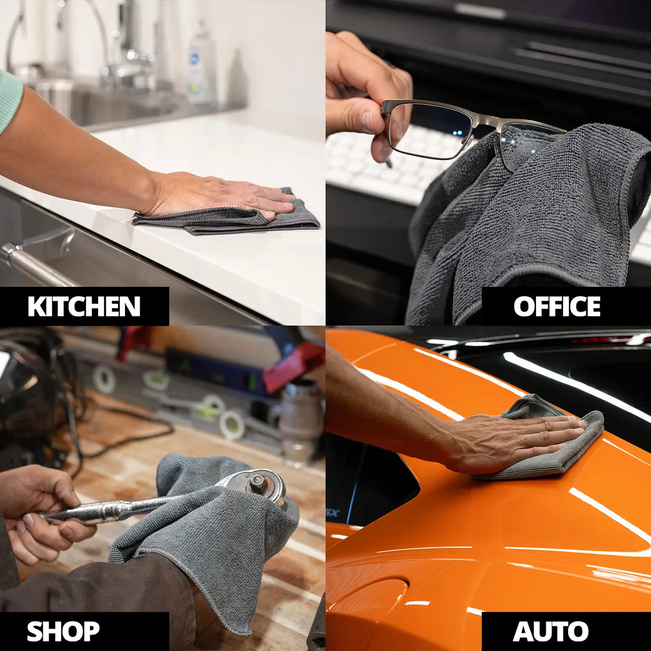 CERAKOTE Microfiber Cleaning and Application Towels - Shineworks