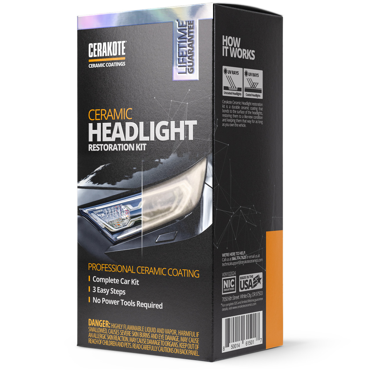 CERAKOTE® Ceramic Headlight Restoration Kit