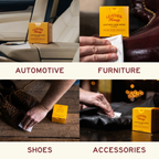 Leather Honey Leather Care Wipes Combo Pack – 5 Cleaner + 5 Conditioner (10 Pack) Leather Honey