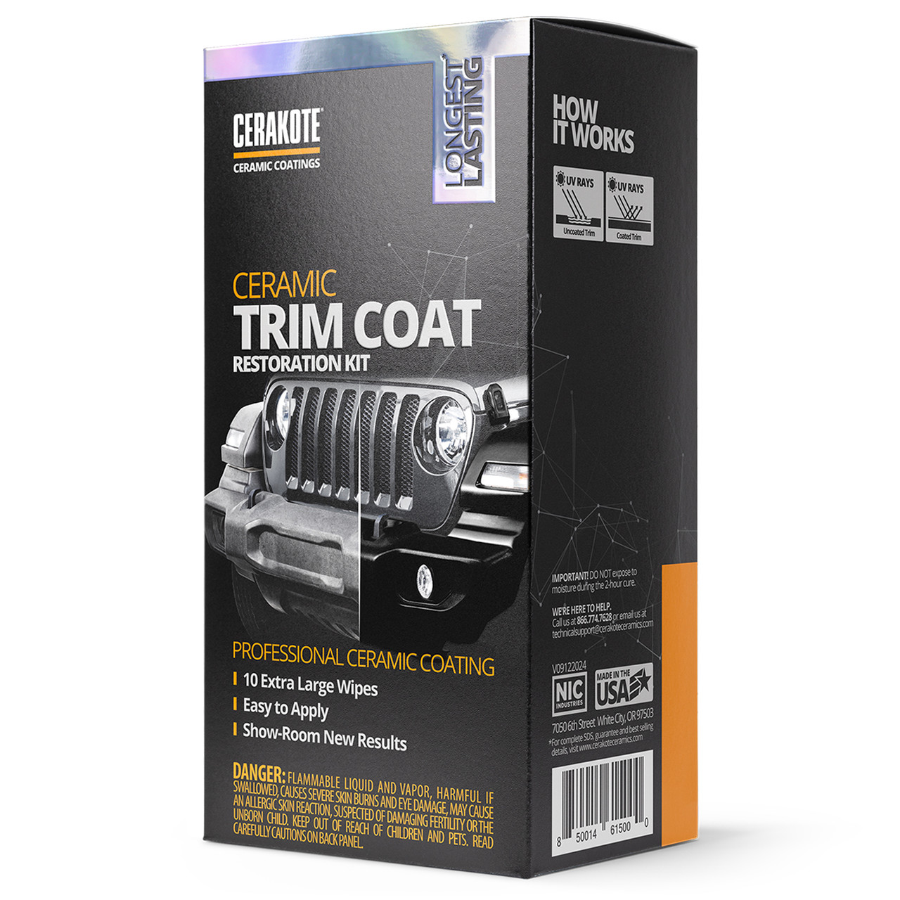 CERAKOTE® Ceramic Trim Coat Restoration Kit (For heavily faded Trim)