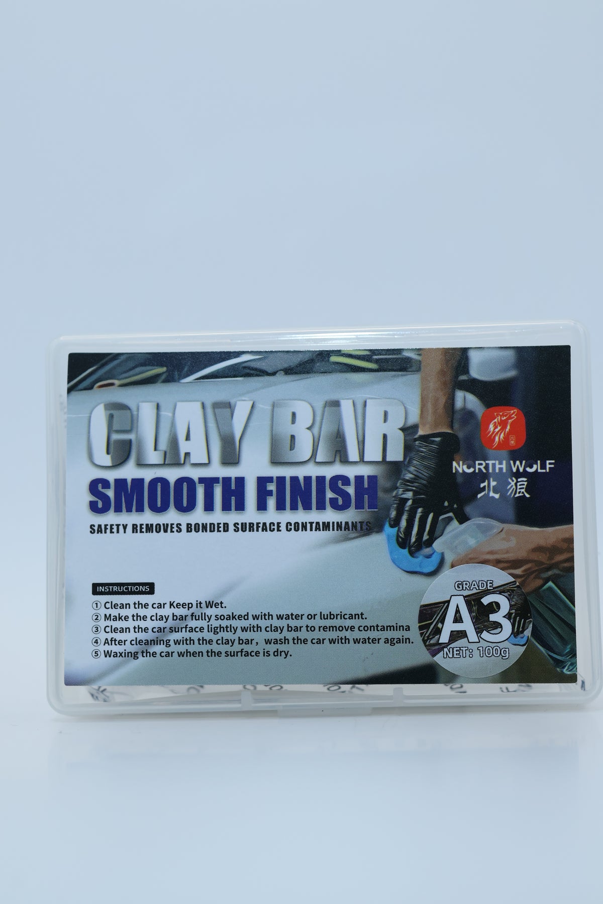 North Wolf Clay Bar Purple 100g North Wolf