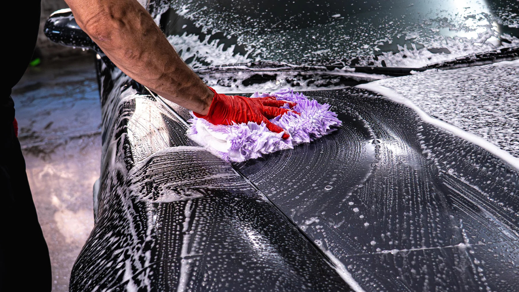 DIY Incredible Wash Mitt DIY Detail
