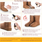 Leather Honey Suede & Nubuck Protector – 4oz spray for suede, nubuck and delicate materials | Shineworks NZ