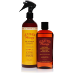 Leather Honey Cleaner with UV Protectant and Conditioner Bundle Shineworks