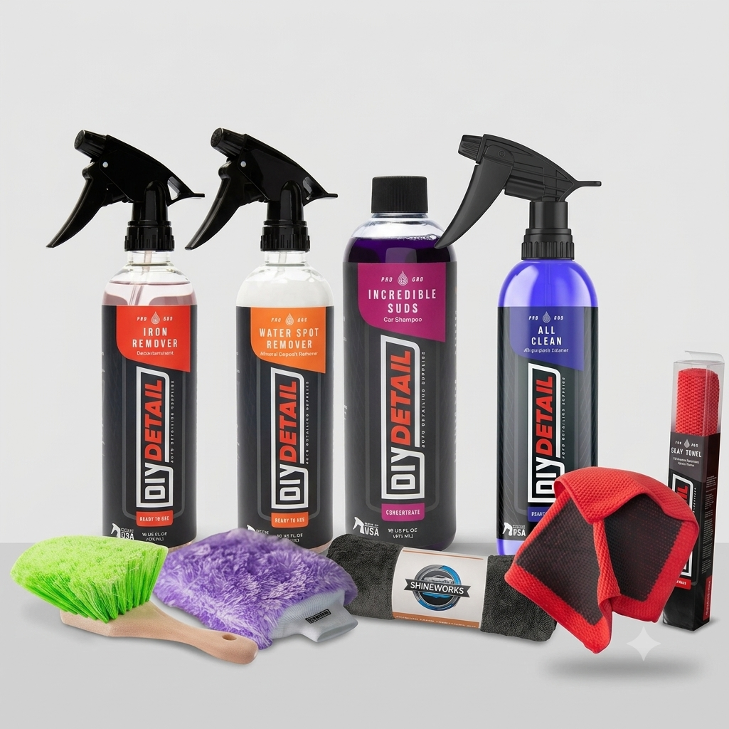 DIY Detail Decontamination Kit Bundle Shineworks