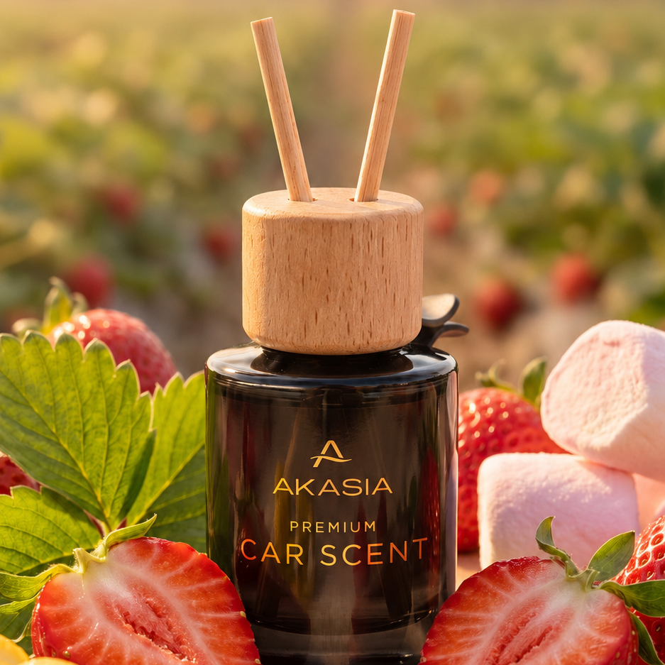 Strawberry - Akasia Premium Car Air Freshener