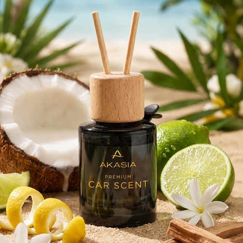 Coco Lime - Akasia Premium Car Air Freshener